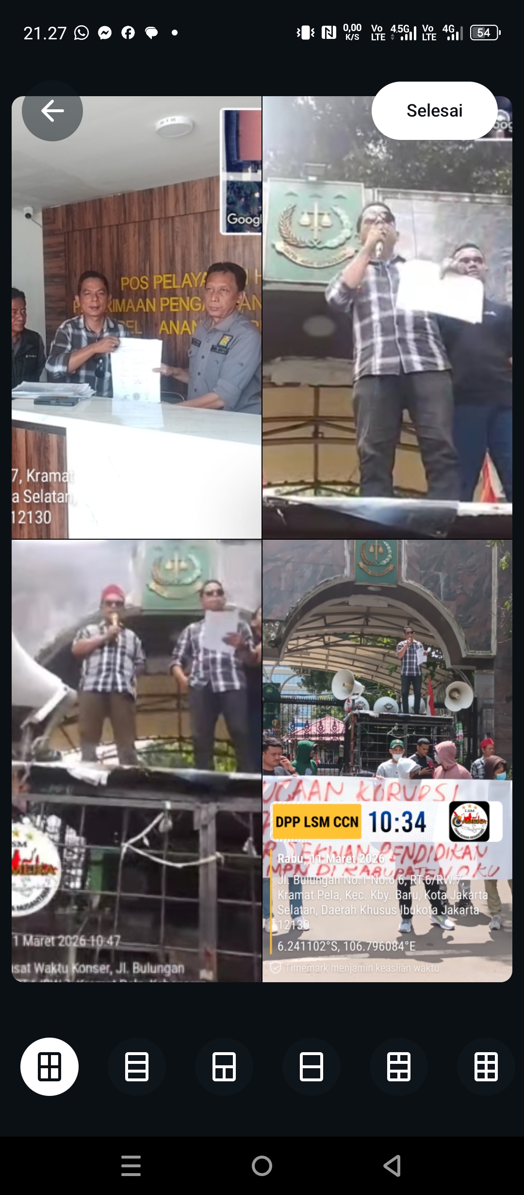 DPP LSM CCN KE KEJAGUNG RI MEMBAWA PERMASALAHAN DI LIMA KABUPATEN PROVINSI SUMSEL