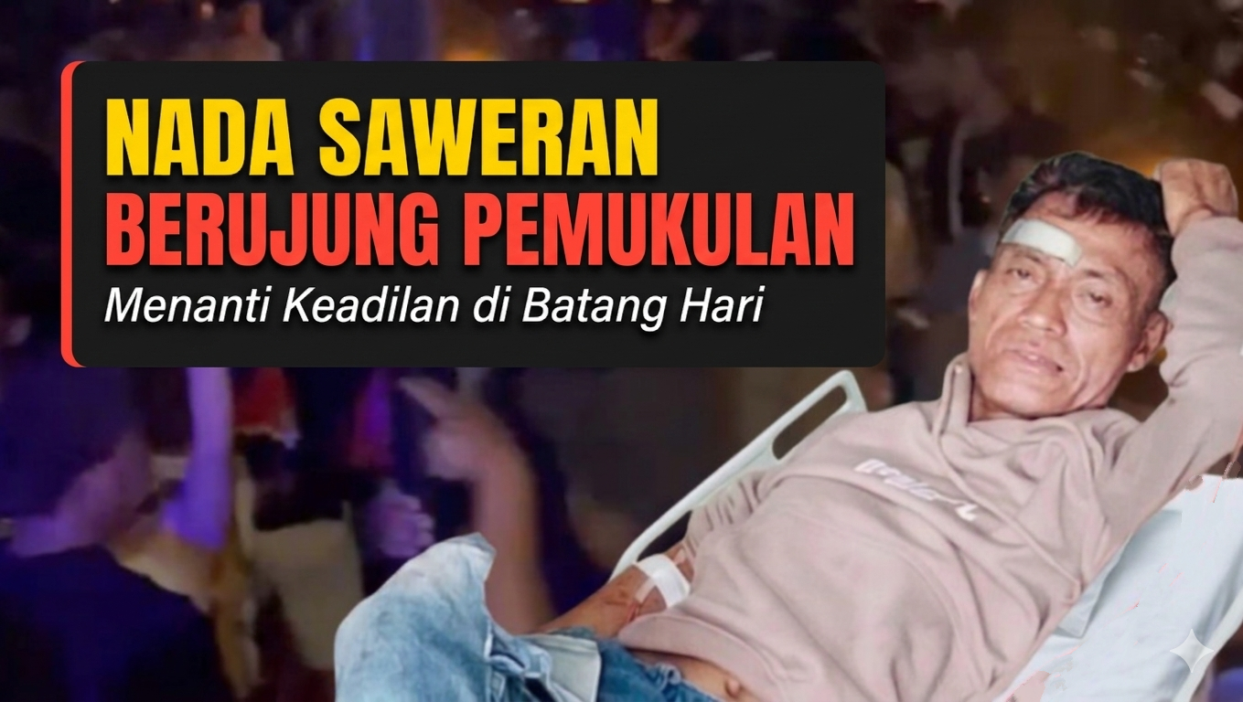 NADA SAWERAN BERUJUNG PEMUKULAN: Menanti Keadilan di Batang Hari